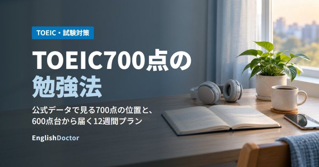 TOEIC700点の勉強法